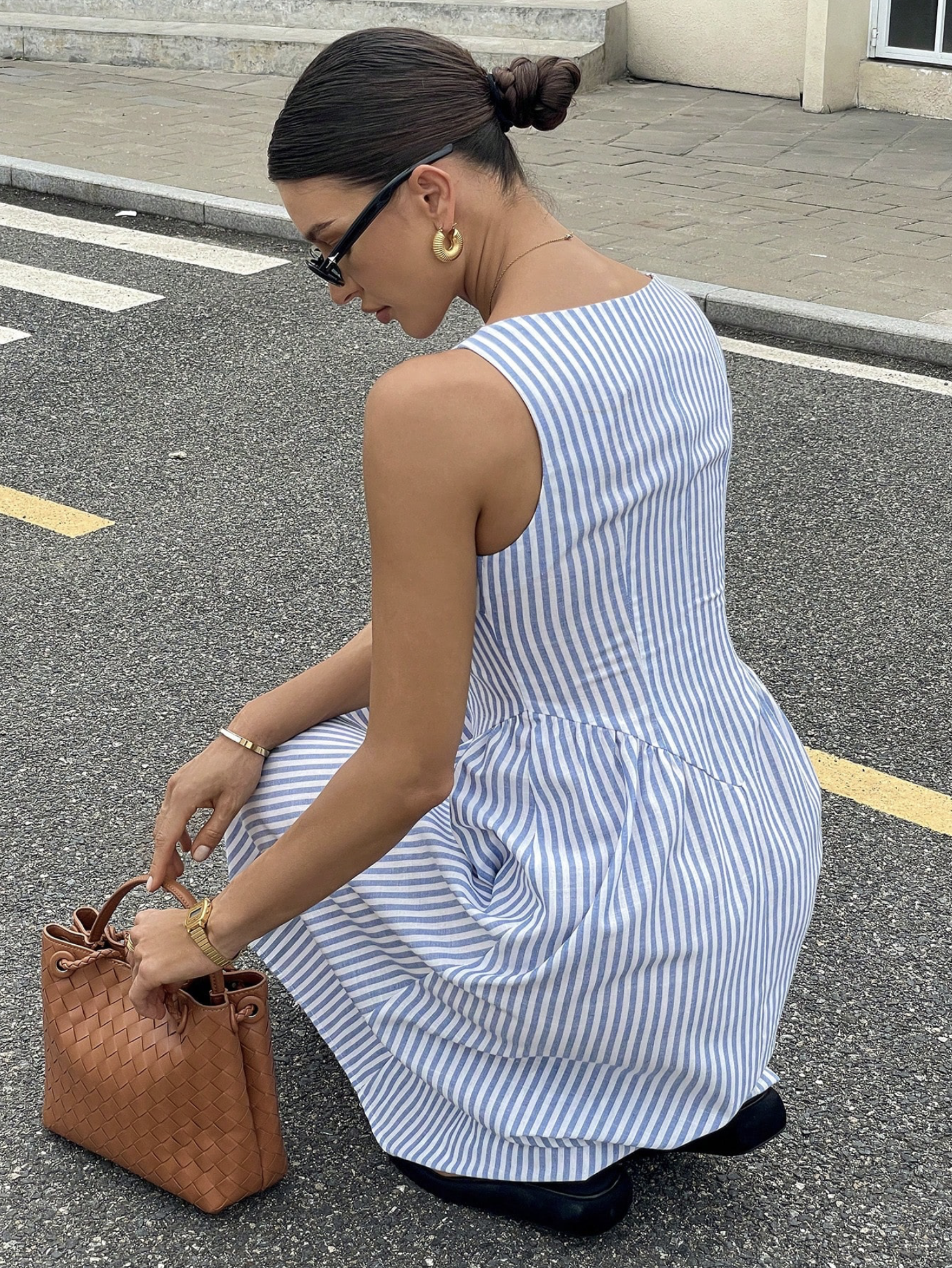 Sasha Seabreeze Stripe Dress