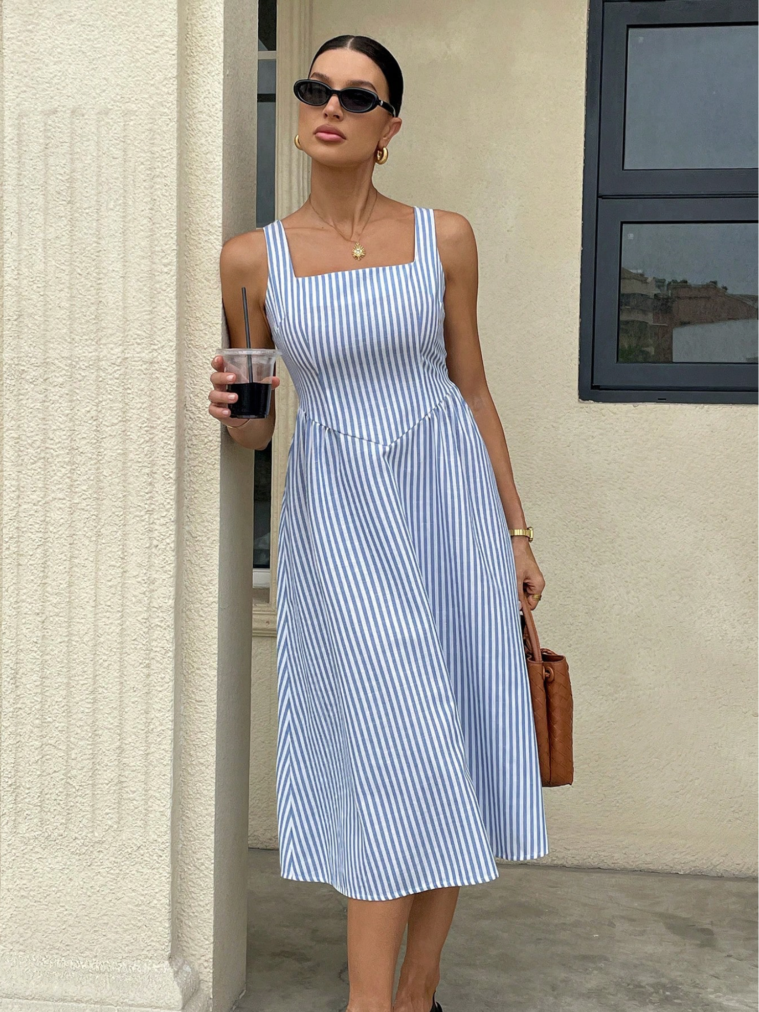 Sasha Seabreeze Stripe Dress