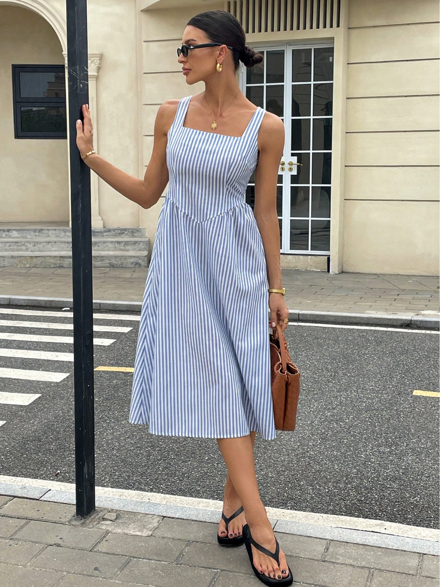 Sasha Seabreeze Stripe Dress