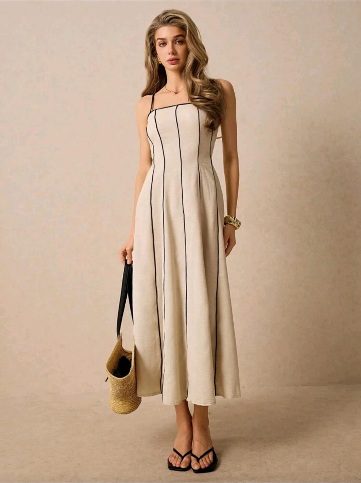 Poéselle Romantic Halter Sundress